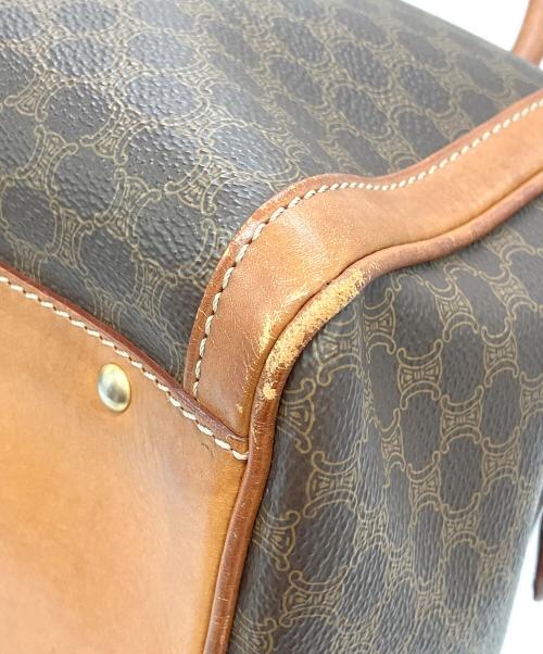 CELINE（セリーヌ）CELINE (セリーヌ) ミニボストンバッグ ブラウンの古着・服飾アイテム