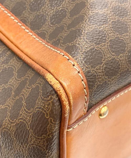 CELINE（セリーヌ）CELINE (セリーヌ) ミニボストンバッグ ブラウンの古着・服飾アイテム
