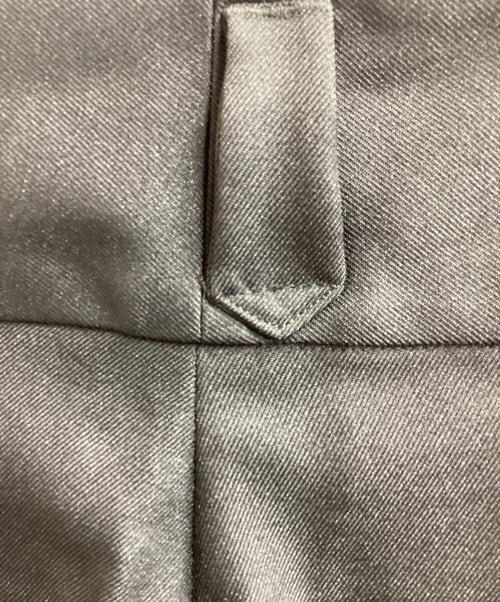 SHIKITARI（シキタリ）SHIKITARI  (シキタリ) PINTUCK MEGA SLACKS / ピンタックメガスラックス ブラック サイズ:Mの古着・服飾アイテム