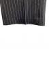 SHIKITARI (シキタリ) STRIPE FLARE SLACKS / ストライプフレアスラックス ブラック×ホワイト サイズ:M：10000円