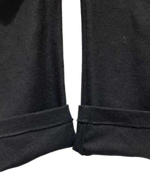 yohji yamamoto+noir（ヨウジヤマモトプリュスノアール）yohji yamamoto+noir (ヨウジヤマモトプリュスノアール) レース切替ウールジャケット ブラック サイズ:2の古着・服飾アイテム