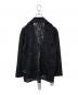 yohji yamamoto+noir (ヨウジヤマモトプリュスノアール) レース切替ウールジャケット ブラック サイズ:2：14000円