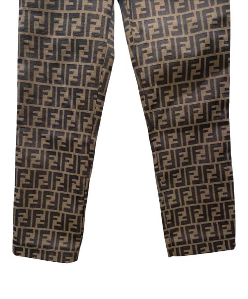 FENDI（フェンディ）FENDI (フェンディ) ズッカ柄パンツ ブラウン サイズ:29の古着・服飾アイテム