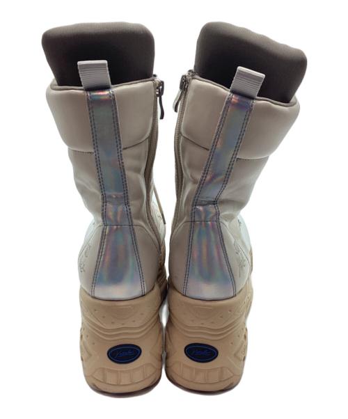 Yosuke（ヨースケ）Yosuke (ヨースケ) 厚底スニーカー ベージュ サイズ:24.5の古着・服飾アイテム