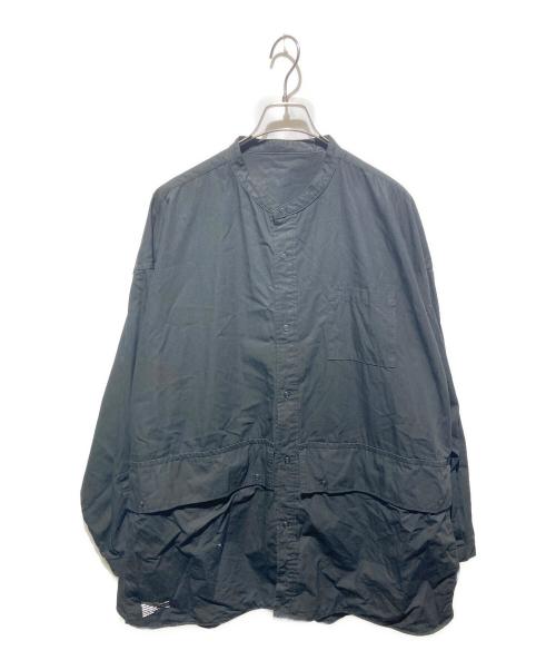 FreshService（フレッシュサービス）FreshService (フレッシュサービス) CARGO POCKET UTILITY SHIRT ブラック サイズ:FREEの古着・服飾アイテム