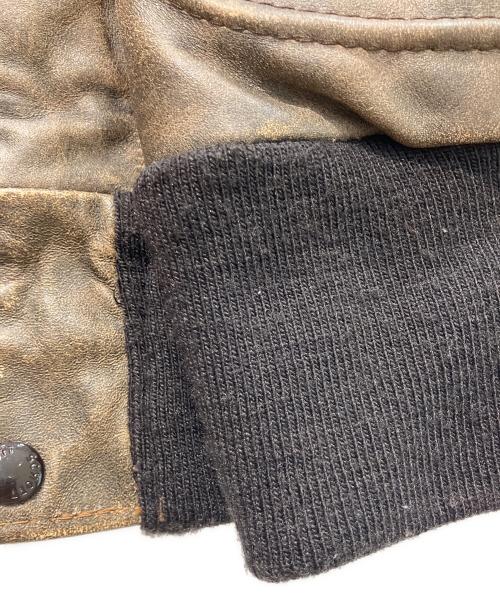 Schott（ショット）Schott (ショット) A2レザーフライトジャケット ブラウン サイズ:40の古着・服飾アイテム