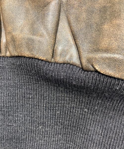 Schott（ショット）Schott (ショット) A2レザーフライトジャケット ブラウン サイズ:40の古着・服飾アイテム