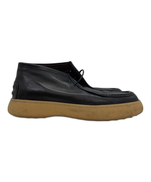 TOD'S（トッズ）TOD'S (トッズ) WG レザーブーツ ブラック サイズ:9の古着・服飾アイテム