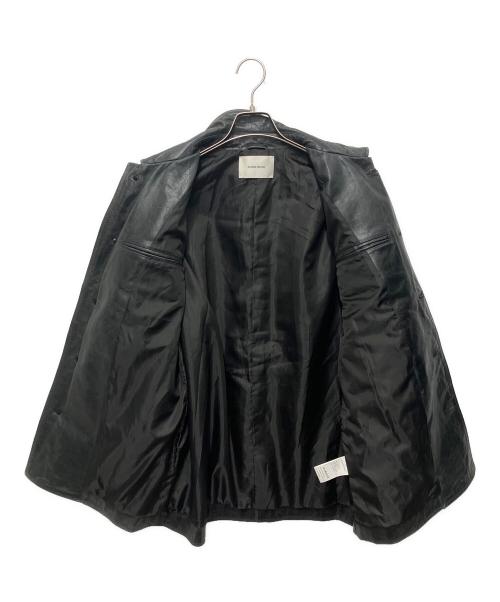 MAISON SPECIAL（メゾンスペシャル）MAISON SPECIAL (メゾンスペシャル) Buffalo Crack Leather Dress-Over Car Coat ブラック サイズ:SIZE0の古着・服飾アイテム