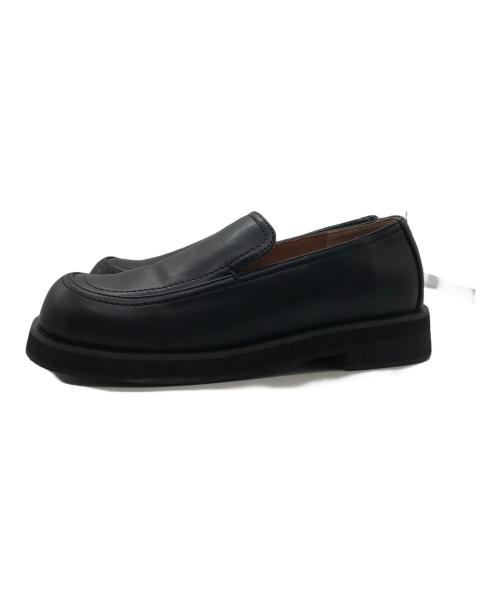 anuke（アンヌーク）anuke (アンヌーク) Ecoleather Loafers ブラック サイズ:37の古着・服飾アイテム