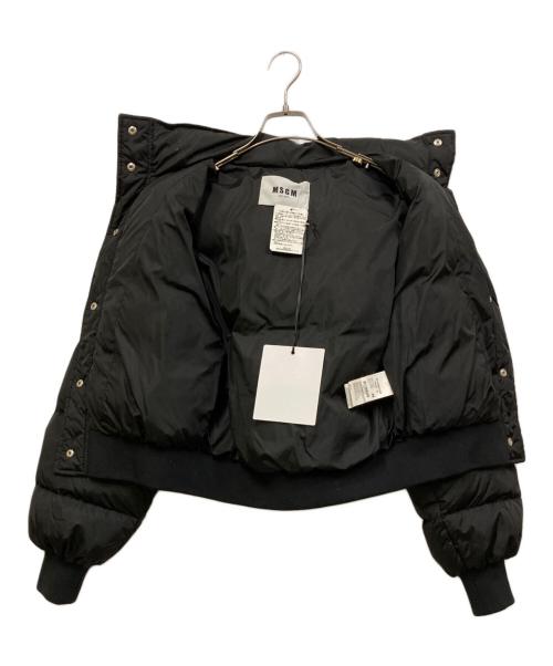 MSGM（エムエスジーエム）MSGM (エムエスジーエム) ダウンジャケット ブラック サイズ:38の古着・服飾アイテム