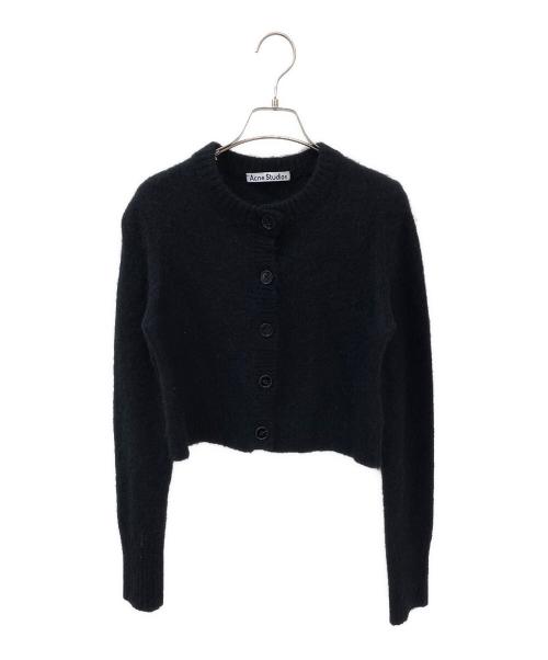 Acne studios（アクネ ストゥディオス）Acne studios (アクネ ストゥディオス) クロップドカーディガン ブラック サイズ:XSの古着・服飾アイテム