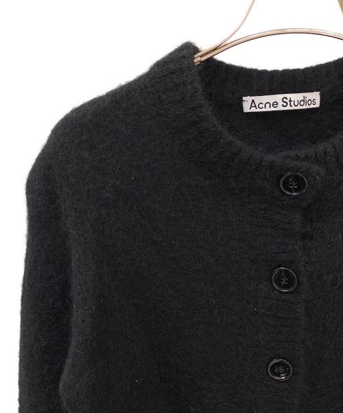 Acne studios（アクネ ストゥディオス）Acne studios (アクネ ストゥディオス) クロップドカーディガン ブラック サイズ:XSの古着・服飾アイテム