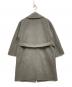 WEEKEND Max Mara (ウィークエンド マックスマーラ) ヴァージンウールガウンコート グレー サイズ:36：35000円