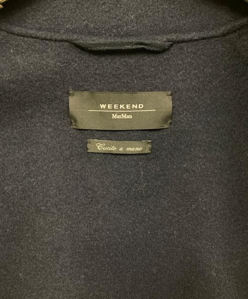 WEEKEND Max Mara（ウィークエンド マックスマーラ）WEEKEND Max Mara (ウィークエンド マックスマーラ) ステンカラーコート ネイビー サイズ:36の古着・服飾アイテム