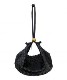 BOTTEGA VENETA（ボッテガベネタ）の古着「ターン　ミディアム」｜ブラック