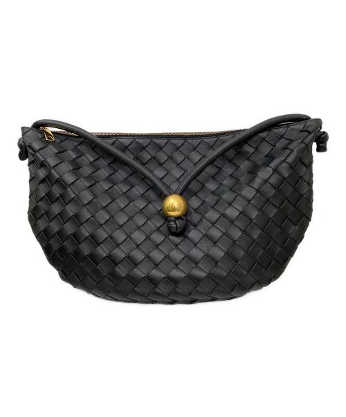 BOTTEGA VENETA（ボッテガベネタ）BOTTEGA VENETA (ボッテガベネタ) ターン　ミディアム ブラックの古着・服飾アイテム