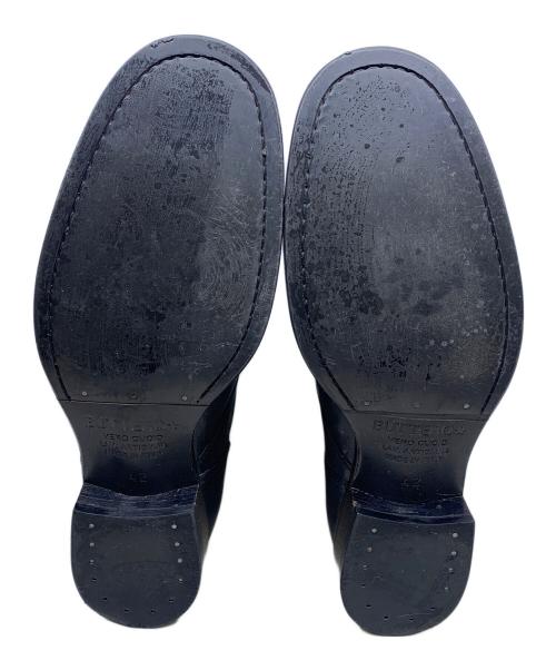 BUTTERO（ブッテロ）BUTTERO (ブッテロ) BUTTERO　レザーレースアップブーツ ブラック サイズ:42の古着・服飾アイテム