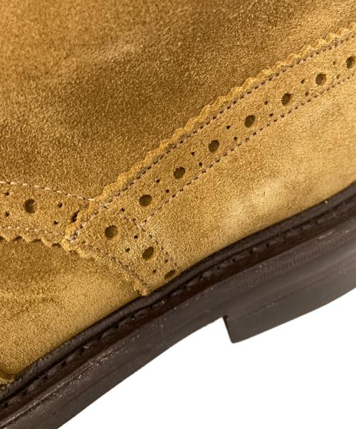 Tricker's（トリッカーズ）Tricker's (トリッカーズ) スウェードカントリーブーツ ベージュ サイズ:9.5の古着・服飾アイテム