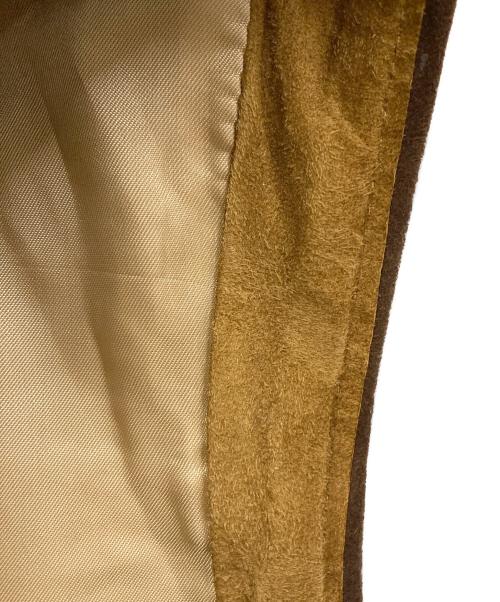 ARDENNES（アルデンヌ）ARDENNES (アルデンヌ) SUEDE LAMB LEATHERベスト ブラウン サイズ:48の古着・服飾アイテム