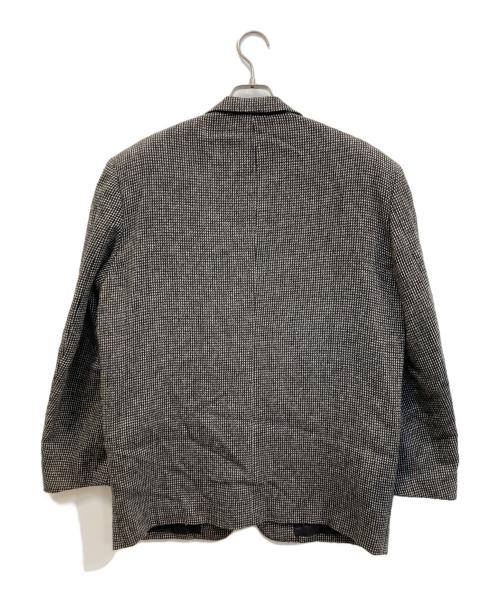 COMME des GARCONS HOMME（コムデギャルソン オム）COMME des GARCONS HOMME (コムデギャルソン オム) テーラードジャケット ブラック×ホワイト サイズ:Mの古着・服飾アイテム