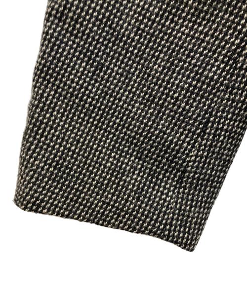 COMME des GARCONS HOMME（コムデギャルソン オム）COMME des GARCONS HOMME (コムデギャルソン オム) テーラードジャケット ブラック×ホワイト サイズ:Mの古着・服飾アイテム