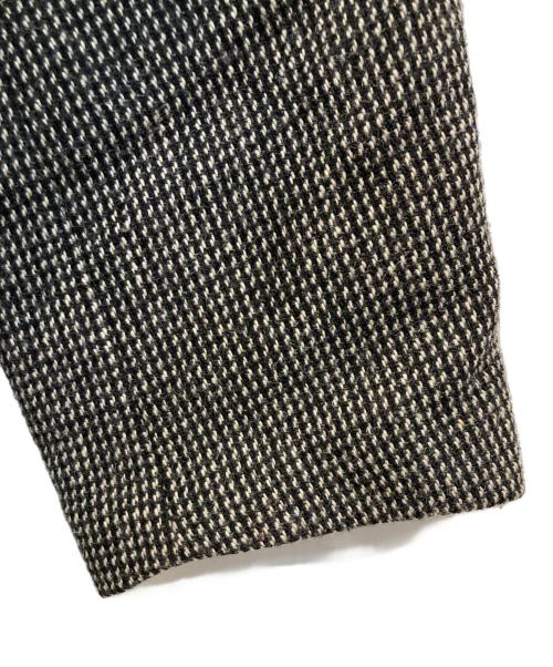COMME des GARCONS HOMME（コムデギャルソン オム）COMME des GARCONS HOMME (コムデギャルソン オム) テーラードジャケット ブラック×ホワイト サイズ:Mの古着・服飾アイテム