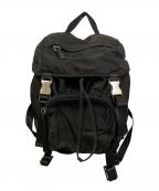 PRADAプラダ）の古着「ナイロンミニリュック」｜ブラック