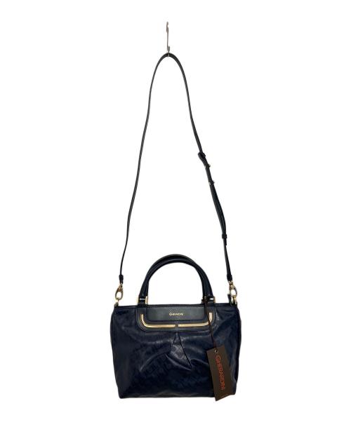 GHERARDINI（ゲラルディーニ）GHERARDINI (ゲラルディーニ) 2WAYバッグ ネイビーの古着・服飾アイテム