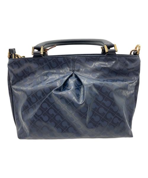 GHERARDINI（ゲラルディーニ）GHERARDINI (ゲラルディーニ) 2WAYバッグ ネイビーの古着・服飾アイテム