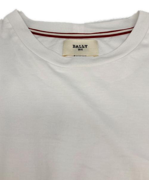 BALLY（バリー）BALLY (バリー) ロゴTシャツ ホワイト サイズ:50の古着・服飾アイテム