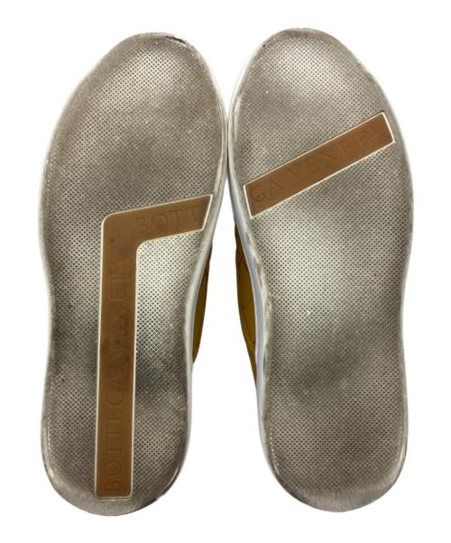 BOTTEGA VENETA（ボッテガベネタ）BOTTEGA VENETA (ボッテガベネタ) マキシイントレチャートスリッポン オレンジ サイズ:41の古着・服飾アイテム