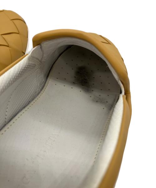 BOTTEGA VENETA（ボッテガベネタ）BOTTEGA VENETA (ボッテガベネタ) マキシイントレチャートスリッポン オレンジ サイズ:41の古着・服飾アイテム