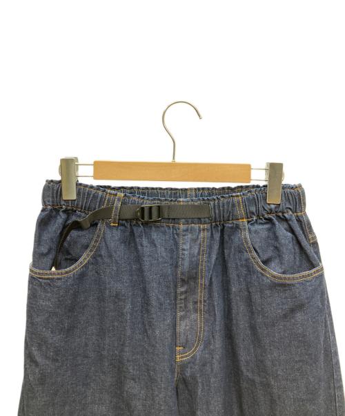 DANTON（ダントン）DANTON (ダントン) カラーデニム ベルテッドイージーパンツ インディゴ サイズ:SIZE 40の古着・服飾アイテム