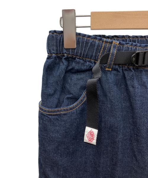 DANTON（ダントン）DANTON (ダントン) カラーデニム ベルテッドイージーパンツ インディゴ サイズ:SIZE 40の古着・服飾アイテム