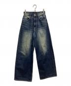 EMODAエモダ）の古着「ヴィンテージシェードルーズジーンズ」｜インディゴ