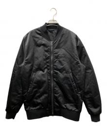 Acne studios（アクネ ストゥディオス）の古着「SELOボンバージャケット」｜ブラック