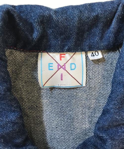 FENDI（フェンディ）FENDI (フェンディ) デニムワンピース インディゴ サイズ:40の古着・服飾アイテム