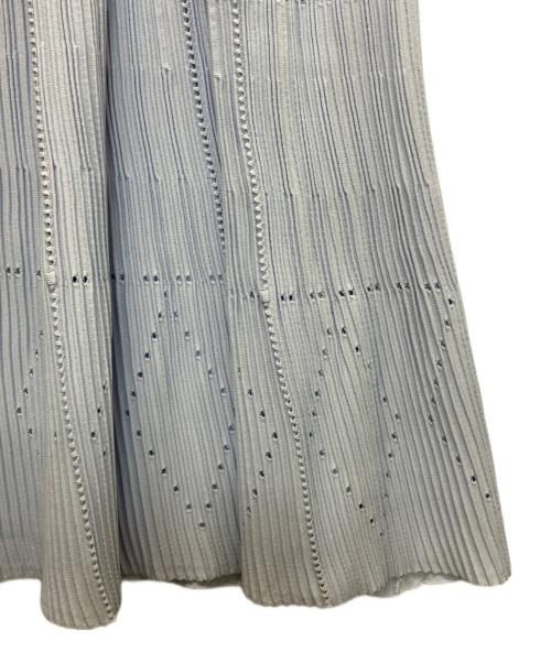 CELFORD（セルフォード）CELFORD (セルフォード) CWNO251075　ダイヤヘムディフォメ―ションワンピース ブルー サイズ:36の古着・服飾アイテム