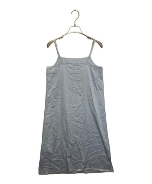 CELFORD（セルフォード）CELFORD (セルフォード) CWNO251075　ダイヤヘムディフォメ―ションワンピース ブルー サイズ:36の古着・服飾アイテム