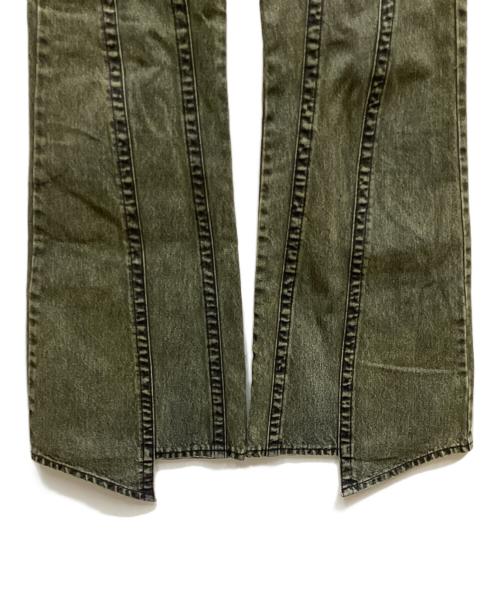 VIAVANDA（ヴィアヴァンダ）VIAVANDA (ヴィアヴァンダ) ブーツカットデニムパンツ ブラック サイズ:Mの古着・服飾アイテム