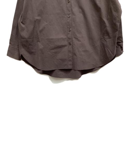 TWOMEL（トゥメル）TWOMEL (トゥメル) オーバーサイズシャツ ブラウン サイズ:Fの古着・服飾アイテム