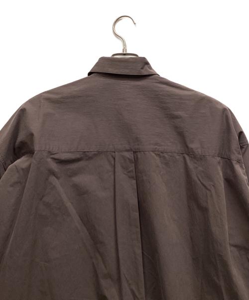 TWOMEL（トゥメル）TWOMEL (トゥメル) オーバーサイズシャツ ブラウン サイズ:Fの古着・服飾アイテム