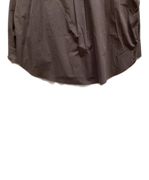 TWOMEL（トゥメル）TWOMEL (トゥメル) オーバーサイズシャツ ブラウン サイズ:Fの古着・服飾アイテム