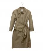 BLOSSOM H COMPANYブロッサム）の古着「REMAR HIDDEN TRENCH COAT」｜ベージュ
