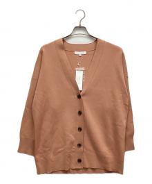 自由区（ジユウク）の古着「オーガニックコットン カーディガン」｜ピンク