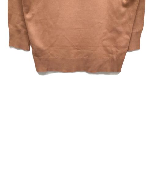 自由区（ジユウク）自由区 (ジユウク) オーガニックコットン カーディガン ピンク サイズ:44 未使用品の古着・服飾アイテム