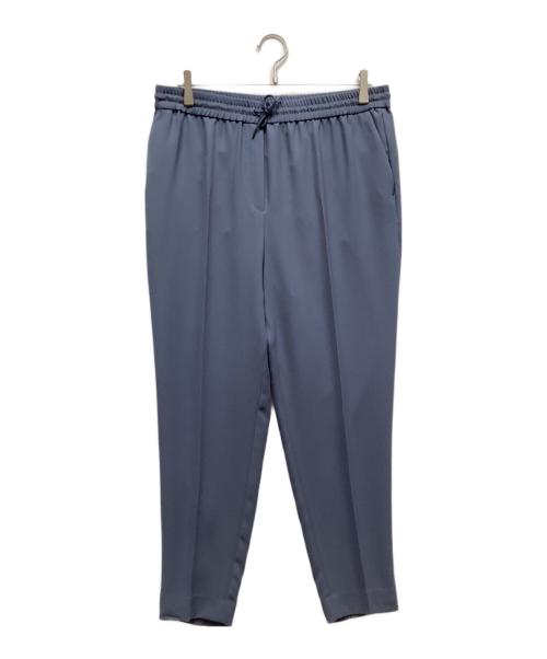 icB（アイシービー）icB (アイシービー) バックサテンジョーゼットパンツ ライトブルー サイズ:44 未使用品の古着・服飾アイテム