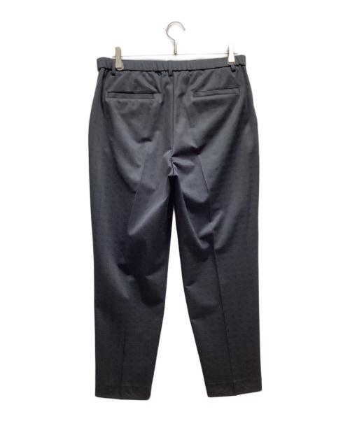 自由区（ジユウク）自由区 (ジユウク) イージーフィット ジャージー テーパードパンツ ブラック サイズ:48 未使用品の古着・服飾アイテム