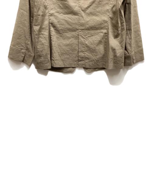 23区（ニジュウサンク）23区 (ニジュウサンク) リネン混テーラードジャケット ベージュ サイズ:46 未使用品の古着・服飾アイテム